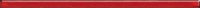 Fibra czerwona listwa szklana Бордюр 2,3x60