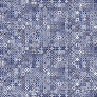 Hammam глаз. керамогранит голубой (16105) 42x42