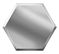 Зеркальная серебряная плитка СОТА СОЗС1 20х17,3
