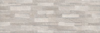 Гренель Плитка настенная серый структура обрезной 13056R 30х89,5