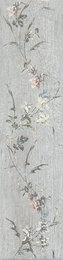 Кантри Шик Керамогранит серый SG401800N декорированный 9,9х40,2
