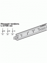 Подвесная система 3700 мм Белый